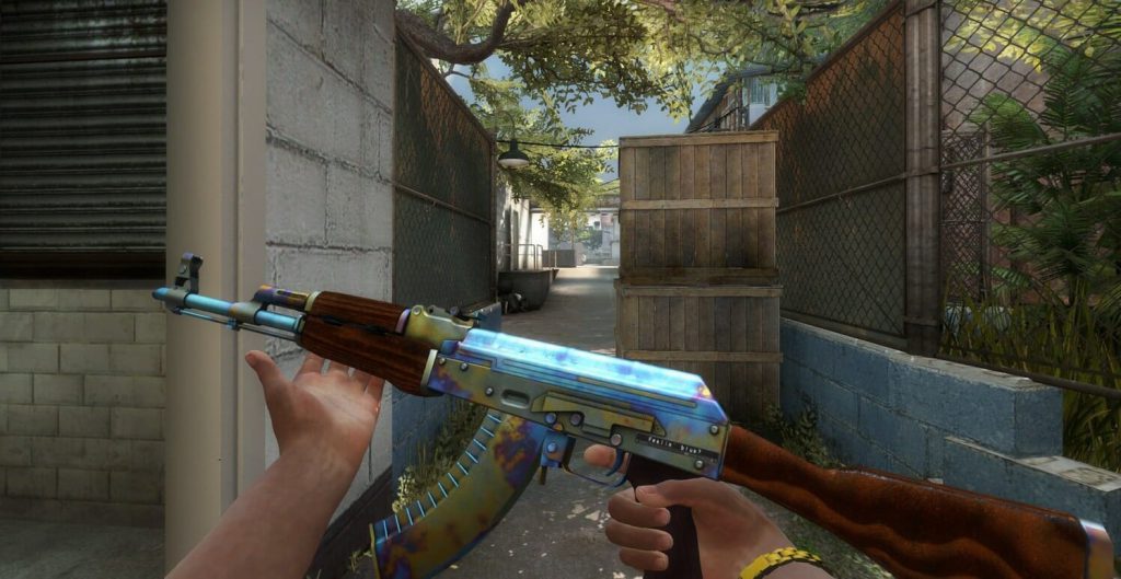 Ak-47 Case Hardened Blue Gem