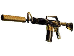M4A1 S golden Coil removebg preview