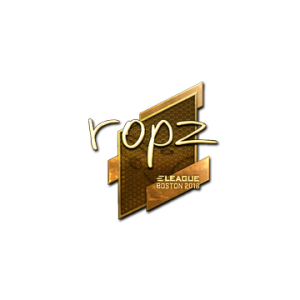 Sticker ropz Gold Boston 2018