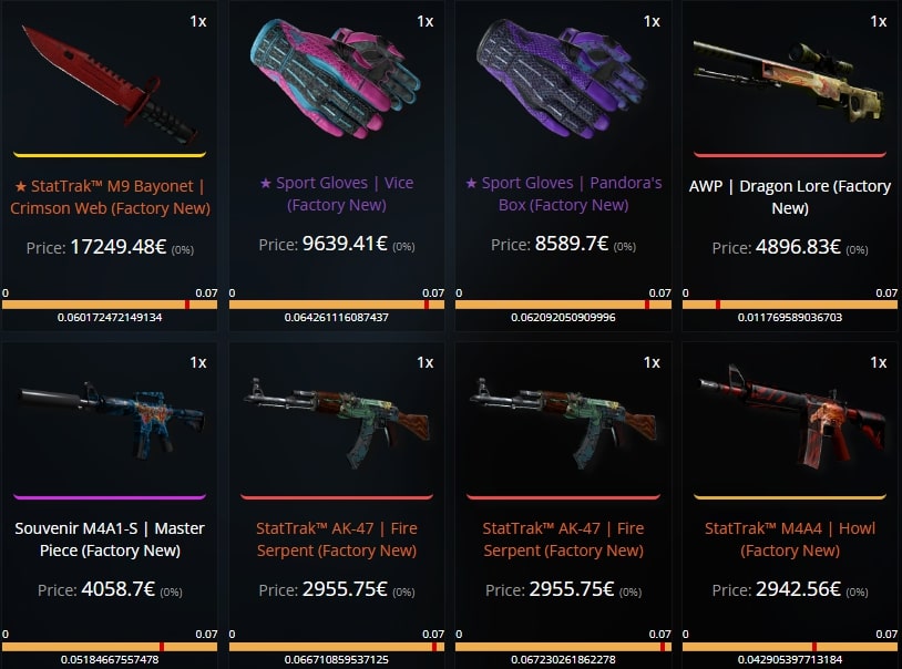 Beliggenhed væg røveri CSGO Most Expensive Inventory » Check Who Are in TOP 10 Now [2022]