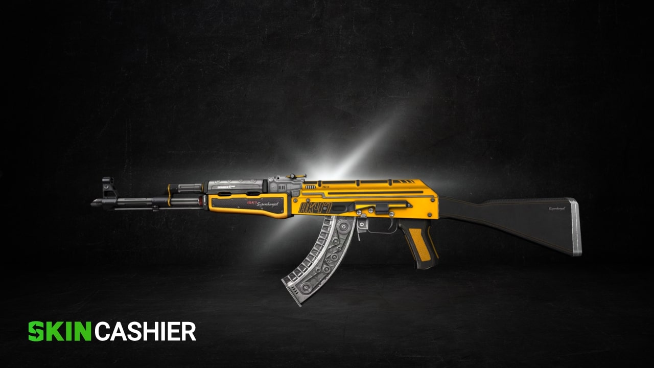 golden skin csgo AK 47 fuel injector