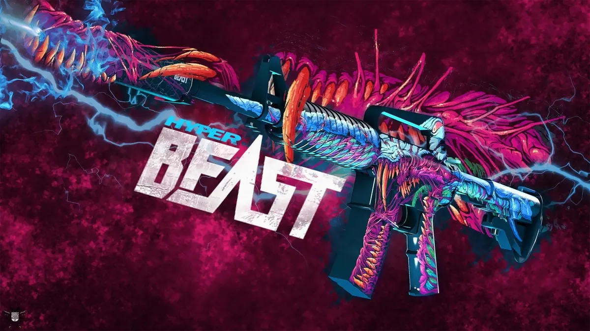 tapeta hyper beast csgo