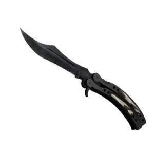 Butterfly Knife Black Laminate