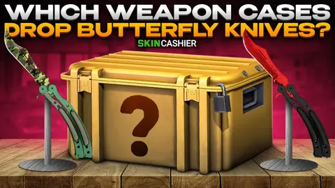 Które weapon case'y zawierają Butterfly Knife?