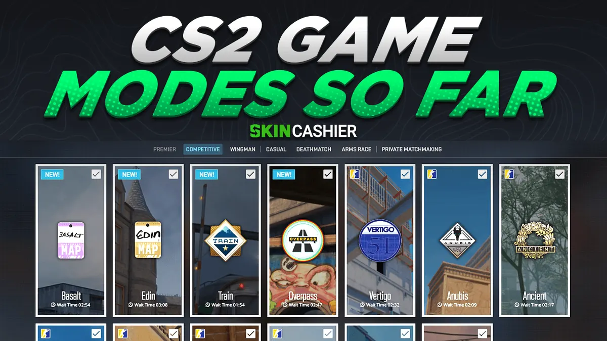 All CS2 Game Modes So far