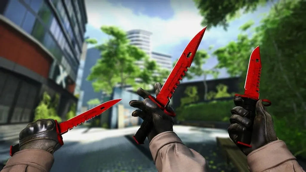 StatTrak M9 Bayonet | Crimson Web Factory New