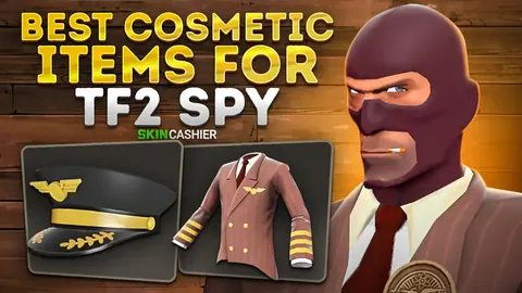 Best Cosmetic Items for TF2 Spy