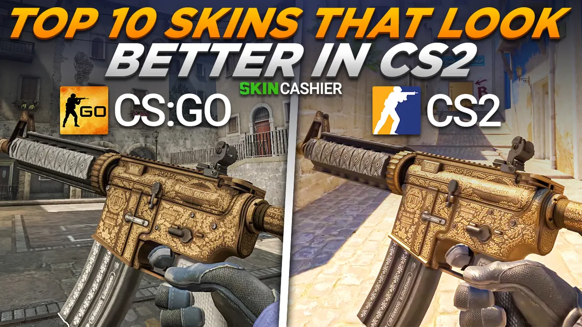Top 10: Welche Skins sehen in CS2 besser aus?