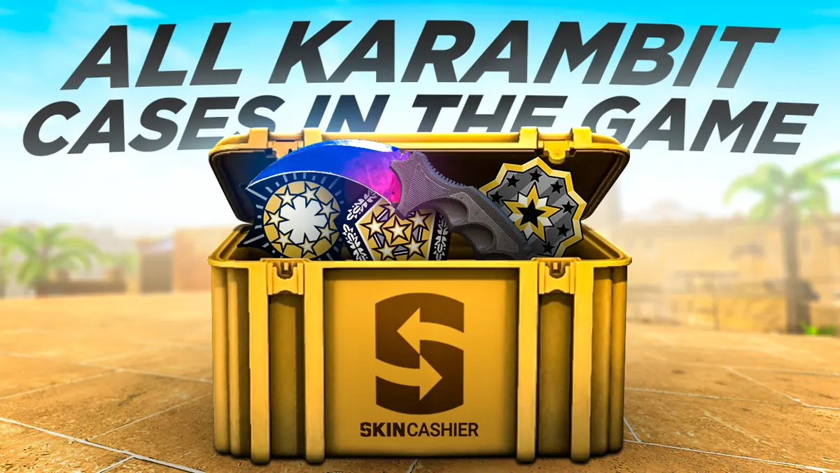 Руководство CS2: Все кейсы с Karambit в игре