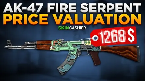 AK-47 Fire Serpent: CS2 update