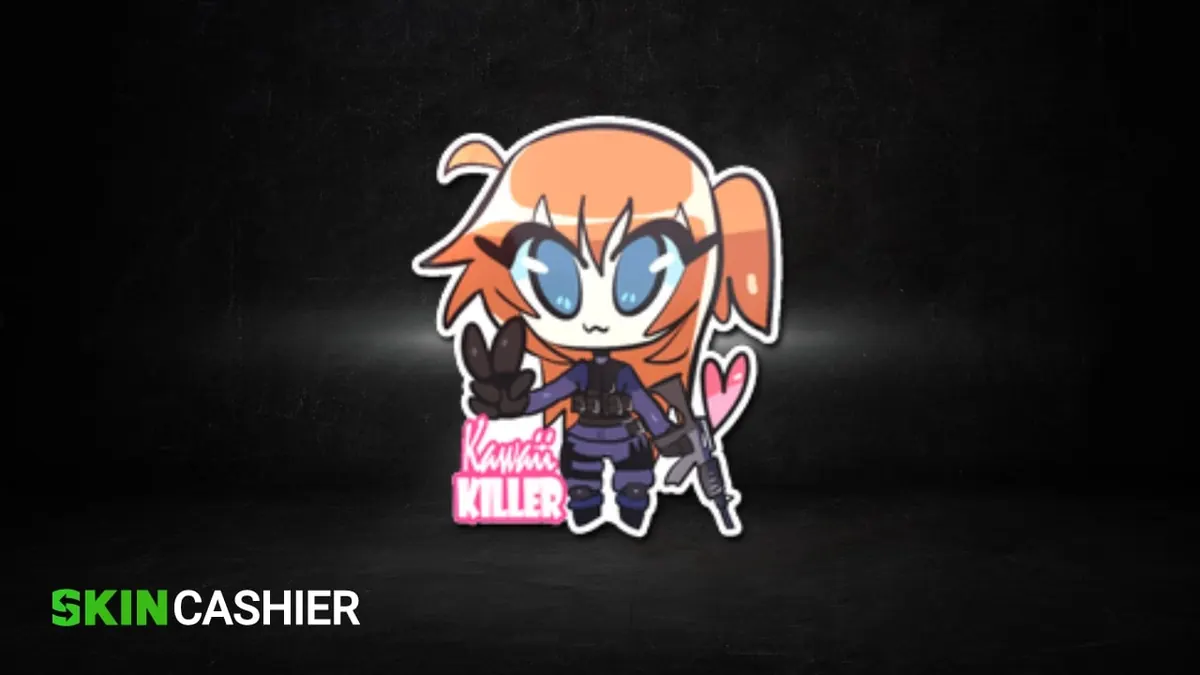 Anime Sticker Kawaii Killer CT