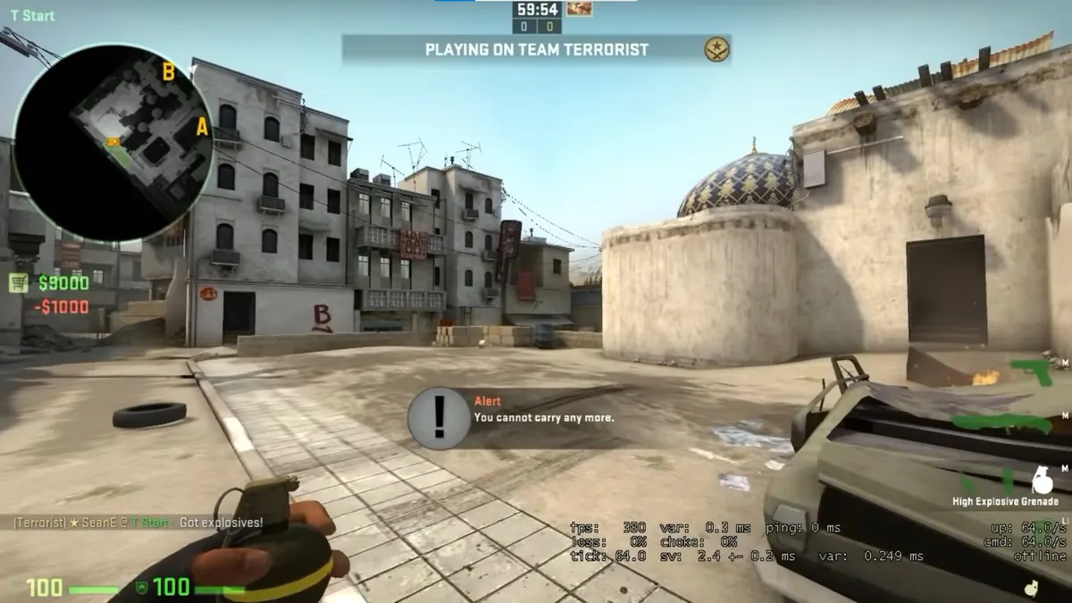 Bind csgo Grenades