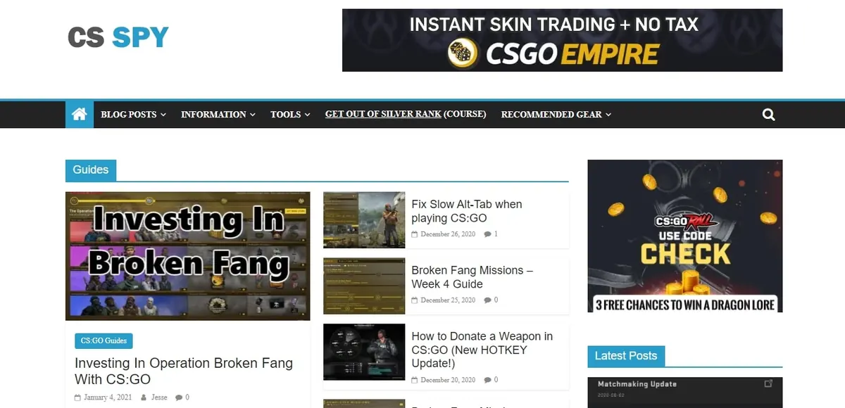 CS SPY Blog