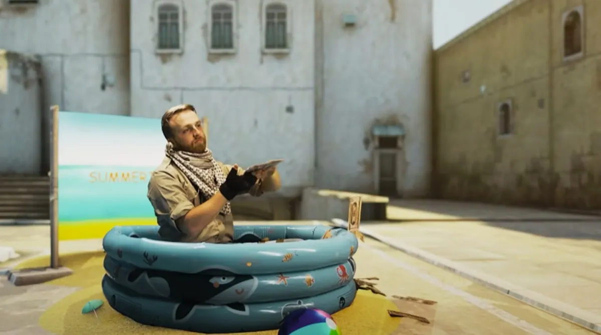 Fragmetns Flashbang Dance CSGO