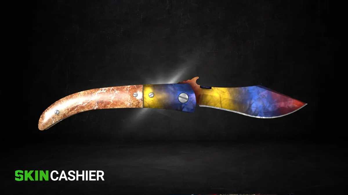Navaja Knife Marble Fade