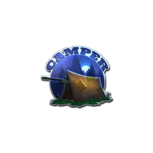 Sticker csgo Camper Foil