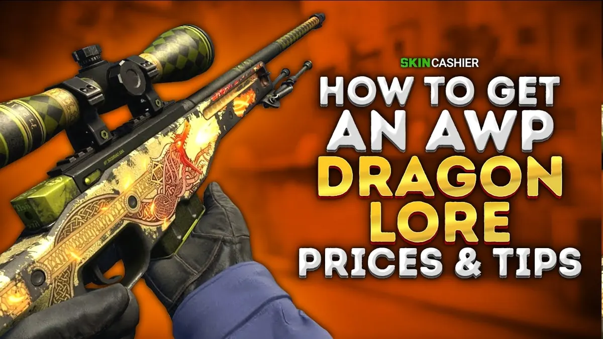 CSGO AWP Dragon Lore Skin in 2022