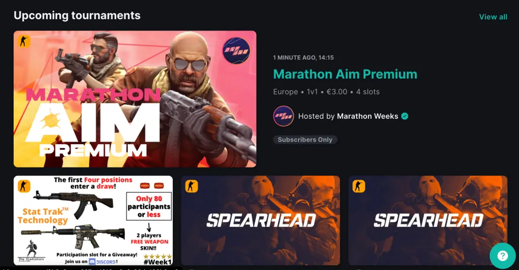 challenger mode csgo tournaments