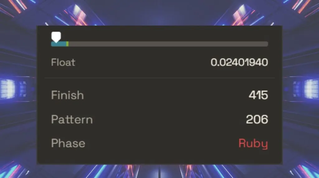 check csgo float value