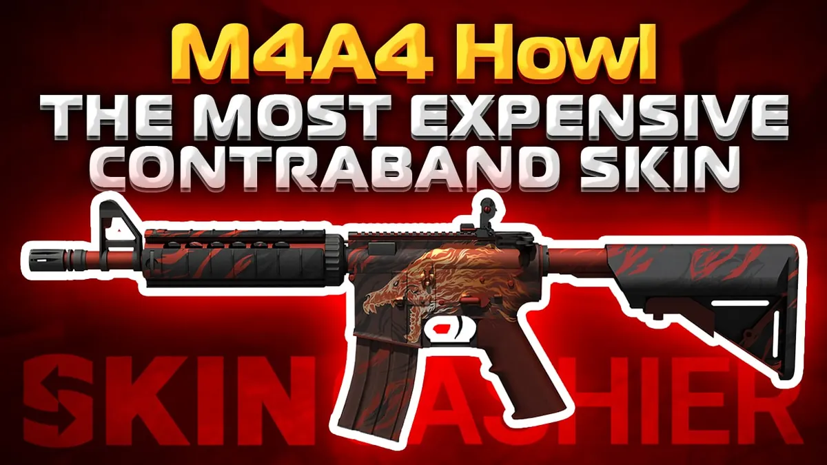 M4A4 Howl - The Most Expensive Contraband Skin