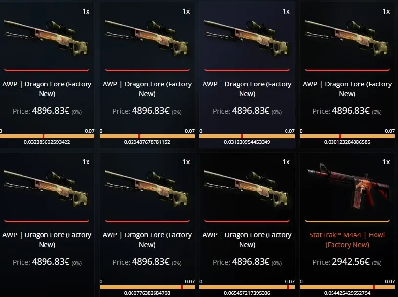 mcskillet csgo inventory