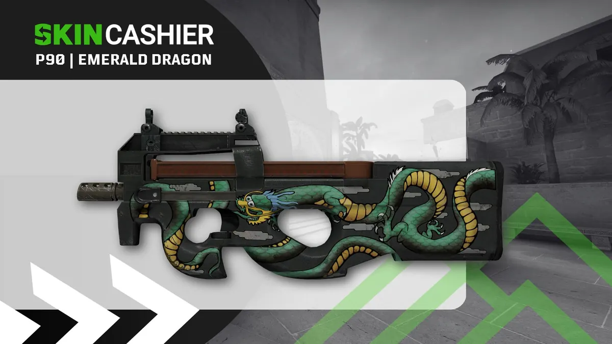 P90 || Emerald Dragon