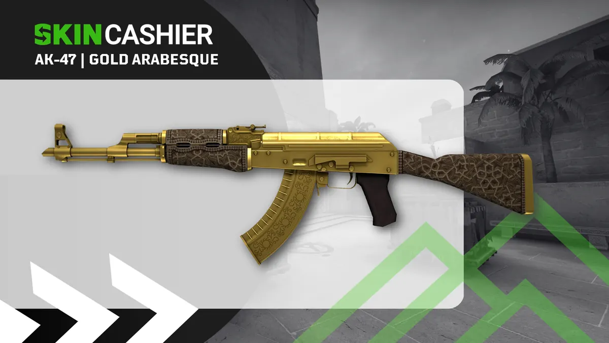 AK-47 Gold Arabesque
