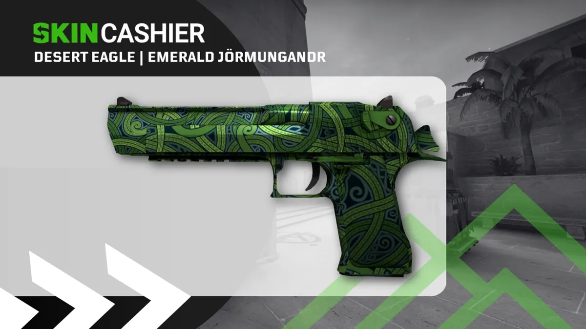 Desert Eagle Emerald Jörmungandr