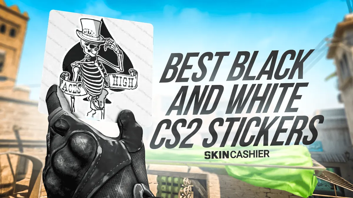 Best Black And White CS2 Stickers