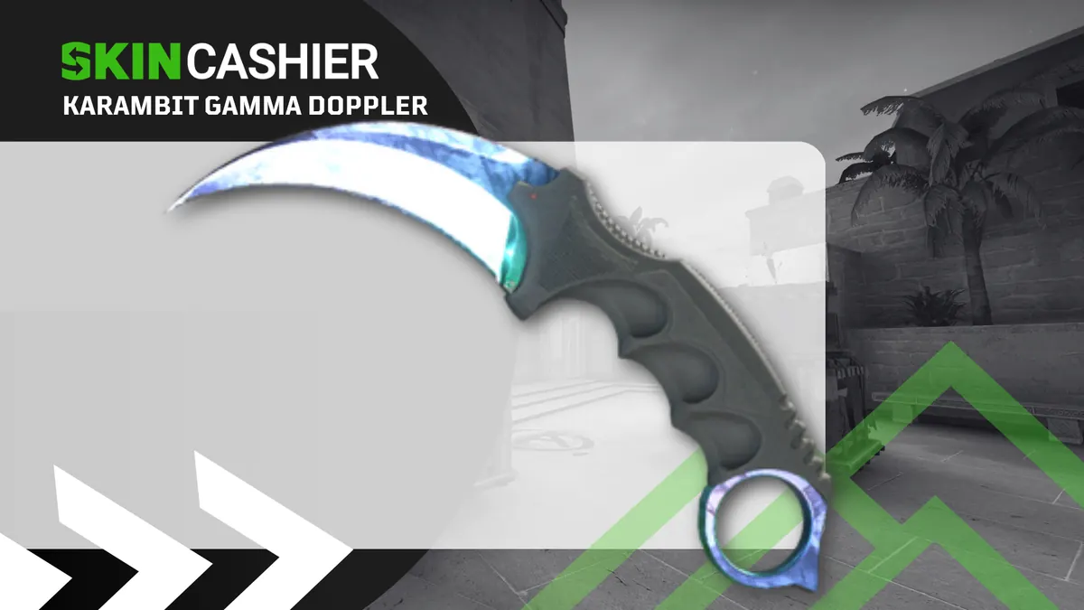 StatTrak Karambit Gamma Doppler Factory New (Emerald)