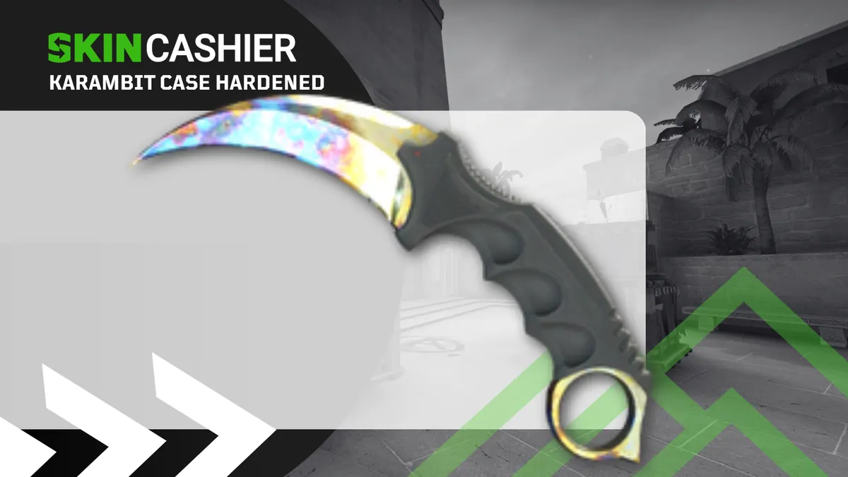 Karambit Case Hardened Blue Gem