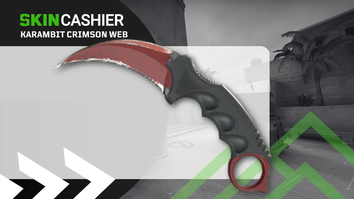 StatTrak Karambit Crimson Web Factory New