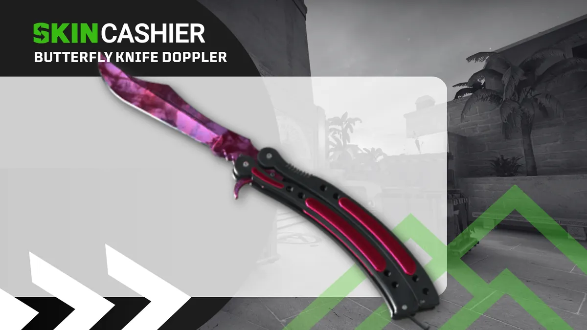 StatTrak Butterfly Knife Doppler Factory New (Sapphire)