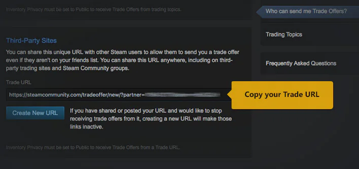 Jak znaleźć adres URL wymiany Steam